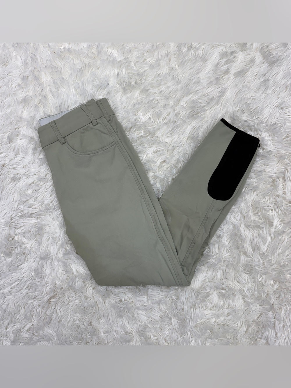 Women’s Size 24R Tan Harcour Knee Patch Horseback Riding Breeches